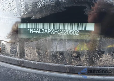 2015 Nissan Altima 2.5/2.5 S/2.5 Sl/2.5 Sv from USA, damaged, VIN 1N4AL3APXFC420502